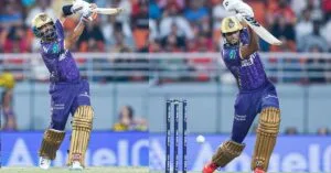 Ajinkya Rahane and Angkrish Raghuvanshi held the KKR innings Ajinkya Rahane and Angkrish Raghuvanshi held the KKR innings WireInsight