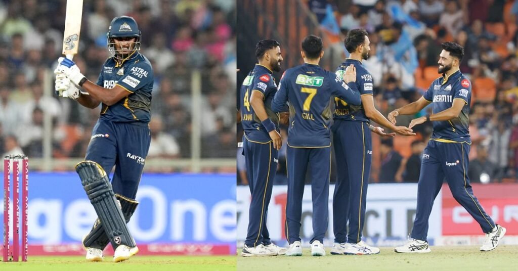 GT vs RR: Sai Sudarshan Explosive Innings & Krishna Bowling