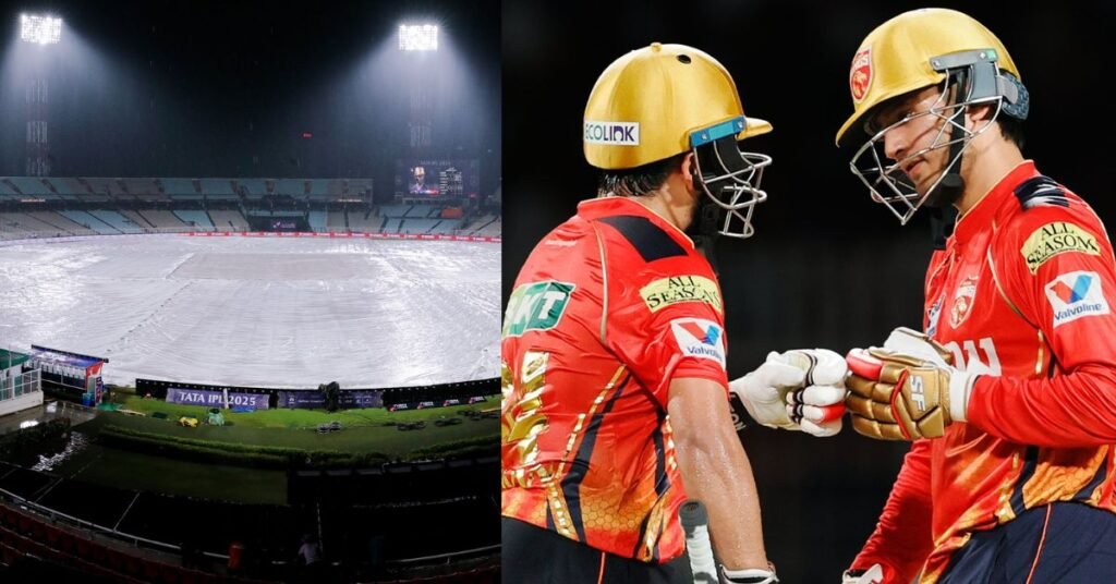 KKR vs PBKS Highlights: Match Abandoned Due Rain - IPL 2025
