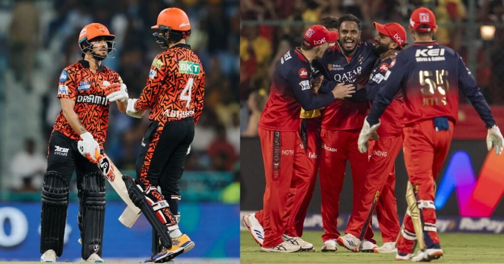 RCB vs SRH Dream11 Team Prediction Today's IPL Match 65