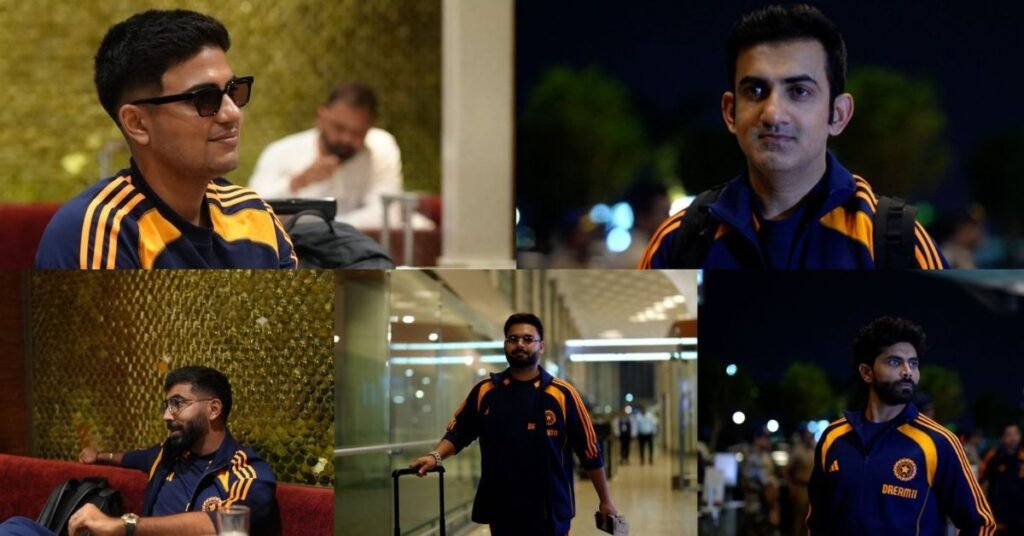 ENG vs IND 2025 India Squad Arrives in UK Amid Silence ENG vs IND 2025: India Squad Arrives in UK Amid Silence