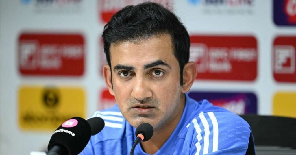 Gautam Gambhir Said: Who is in the Test team 2025 and why?