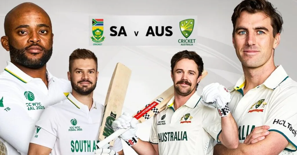 ICC WTC 2025 Final: Live streaming of SA vs AUS match