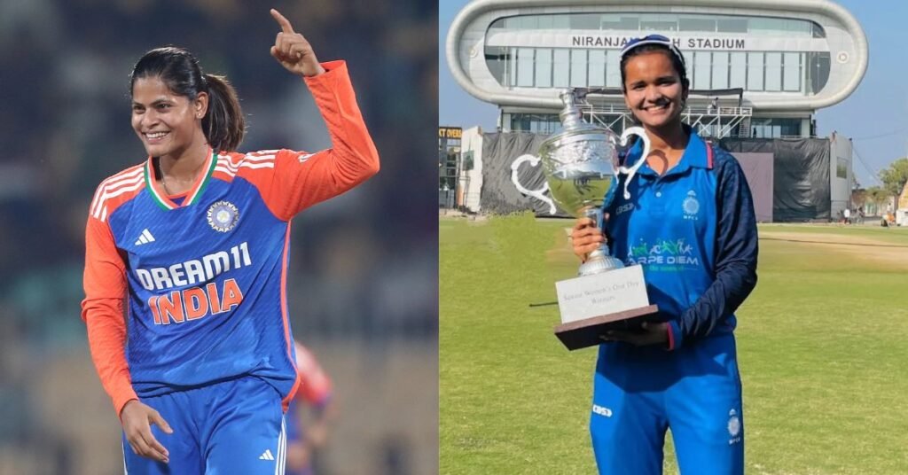 Radha Yadav Replaces Injured Shuchi for England Tour 2025 Radha Yadav Replaces Injured Shuchi for England Tour 2025